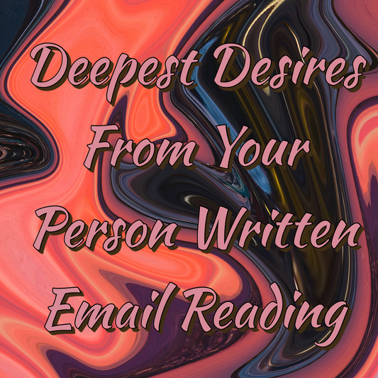Their Deepest Desires Written Reading