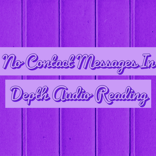 No Contact Messages From Your Person In Depth Audio Reading